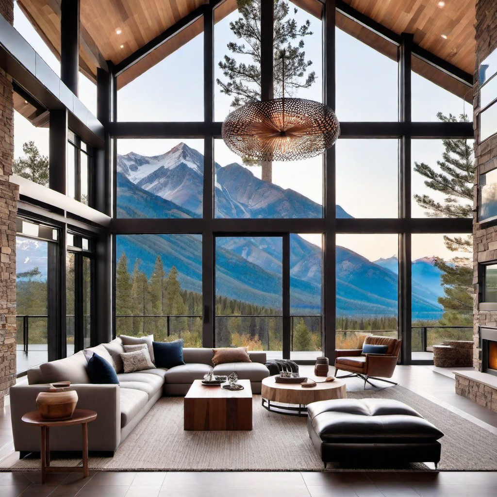 Urban Loft Vibes: Industrial Touches in the Mountains
