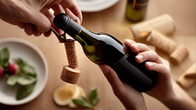 How To Open Cork In Wine Bottle