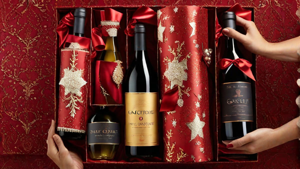 How To Wrap Wine Bottle With Wrapping Paper