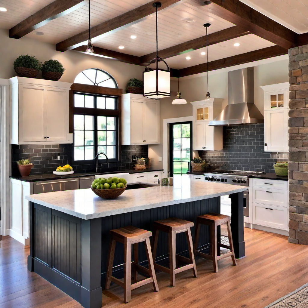 Outdoor Connection: Extending Your Craftsman Kitchen to the Patio