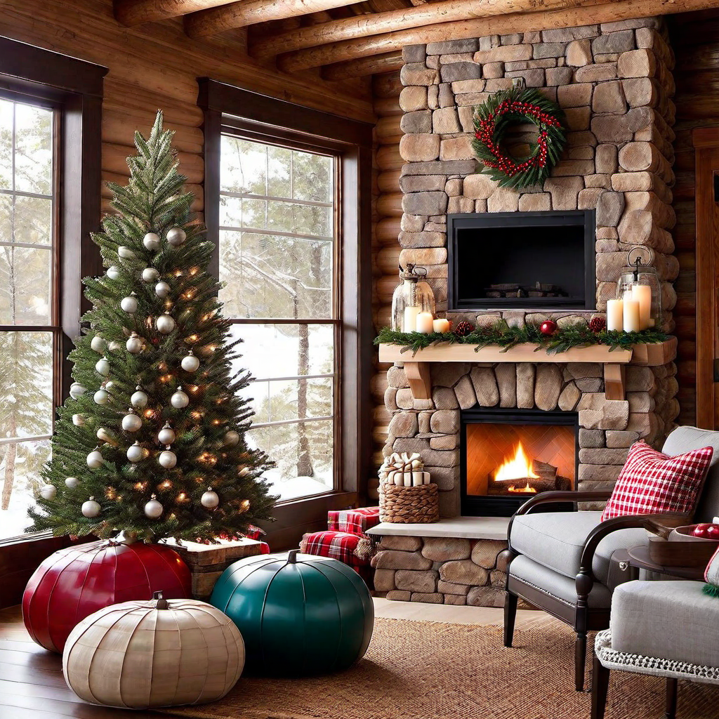 Seasonal Decor Ideas for Log Cabins