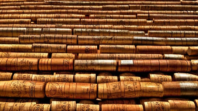 What Are Wine Corks Made Of