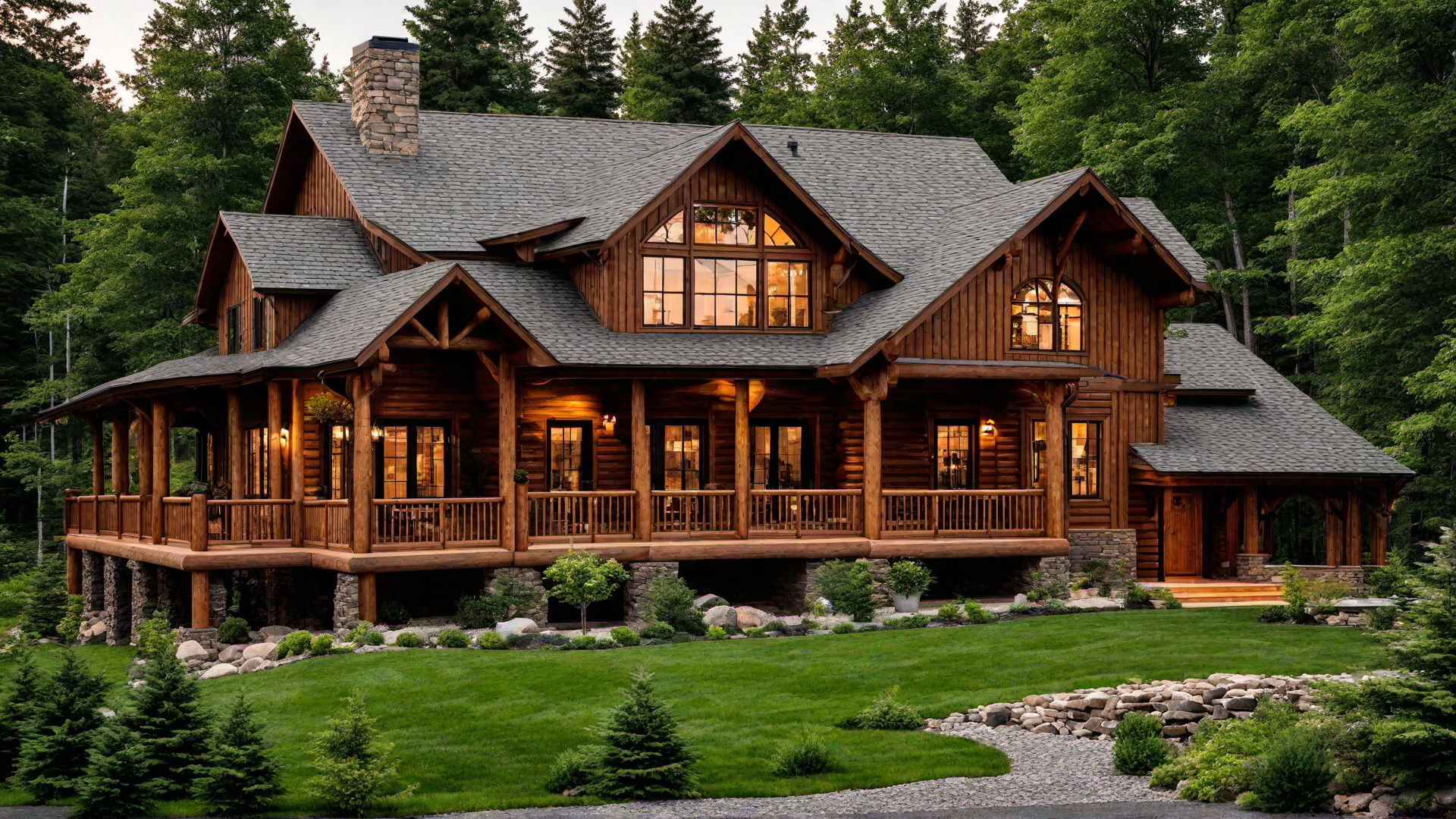 Natural Elements: Incorporating Logs in Rustic House Design