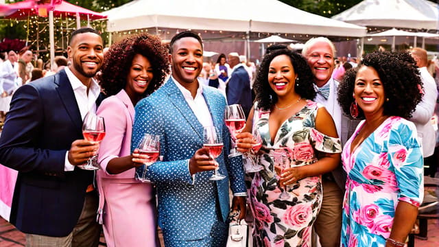 A Day Of Rose Wine Festival Baltimore