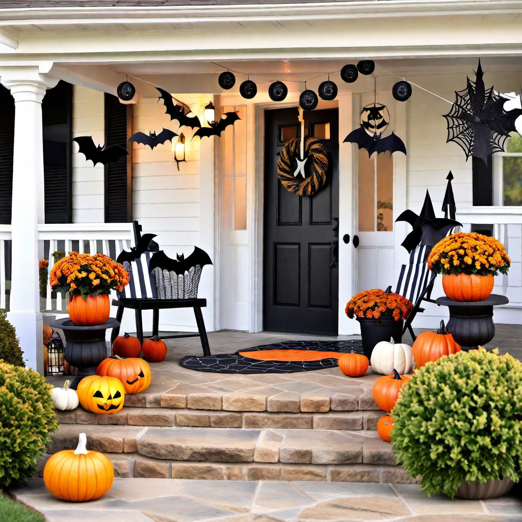 Harvest Hues: Fall Leaves and Harvest Decor