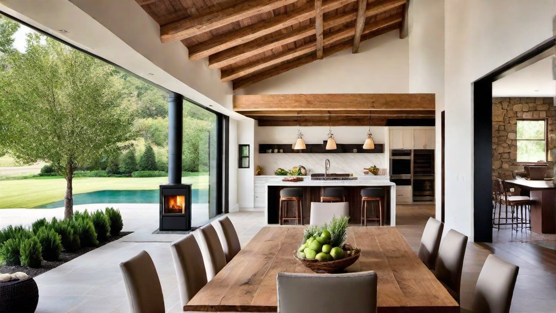 Family Gathering Spot: Socializing in Ranch Kitchen