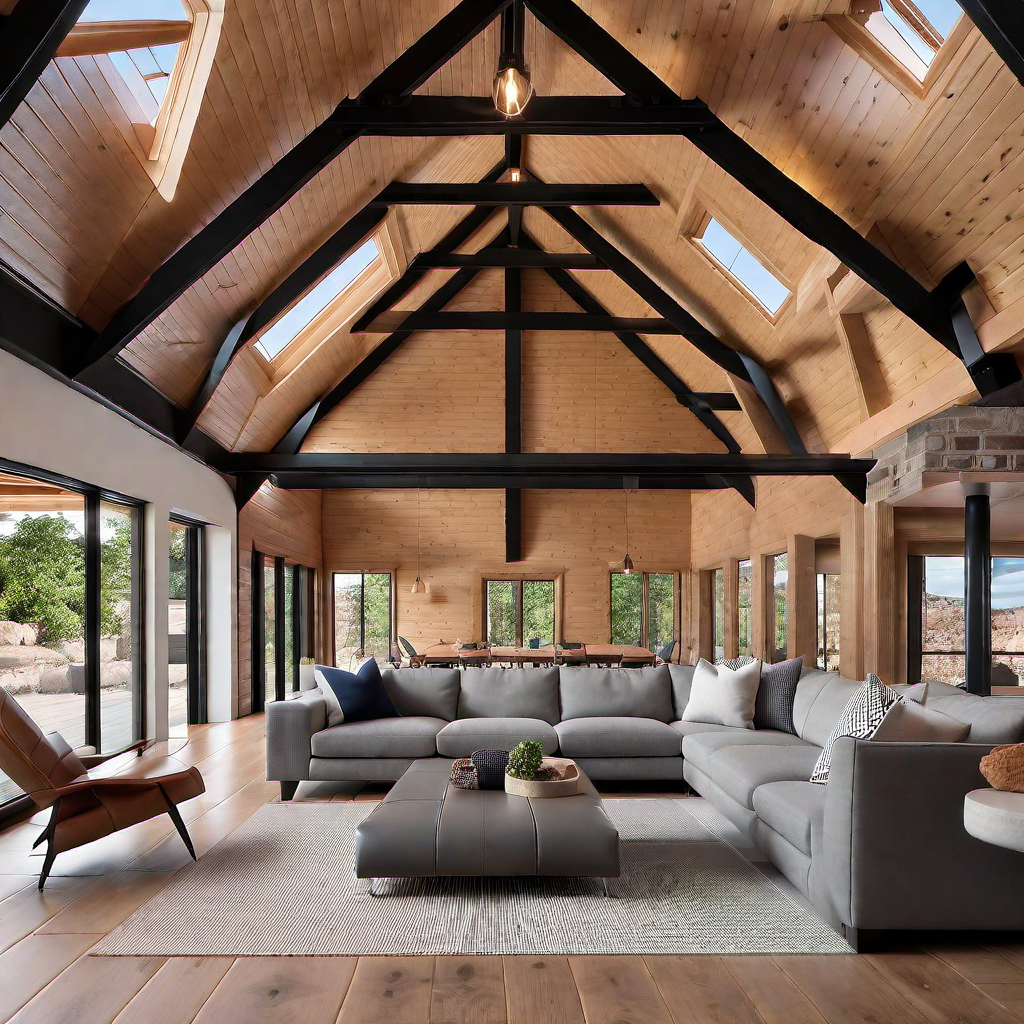 Cabin Ceiling Designs: Exposed Beams and Vaulted Ceilings