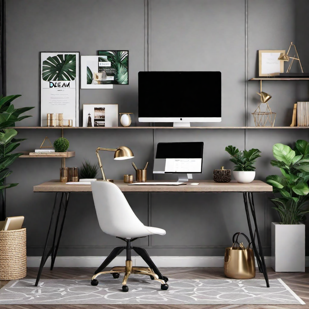 Chic Home Office: Stylish and Functional Workspace