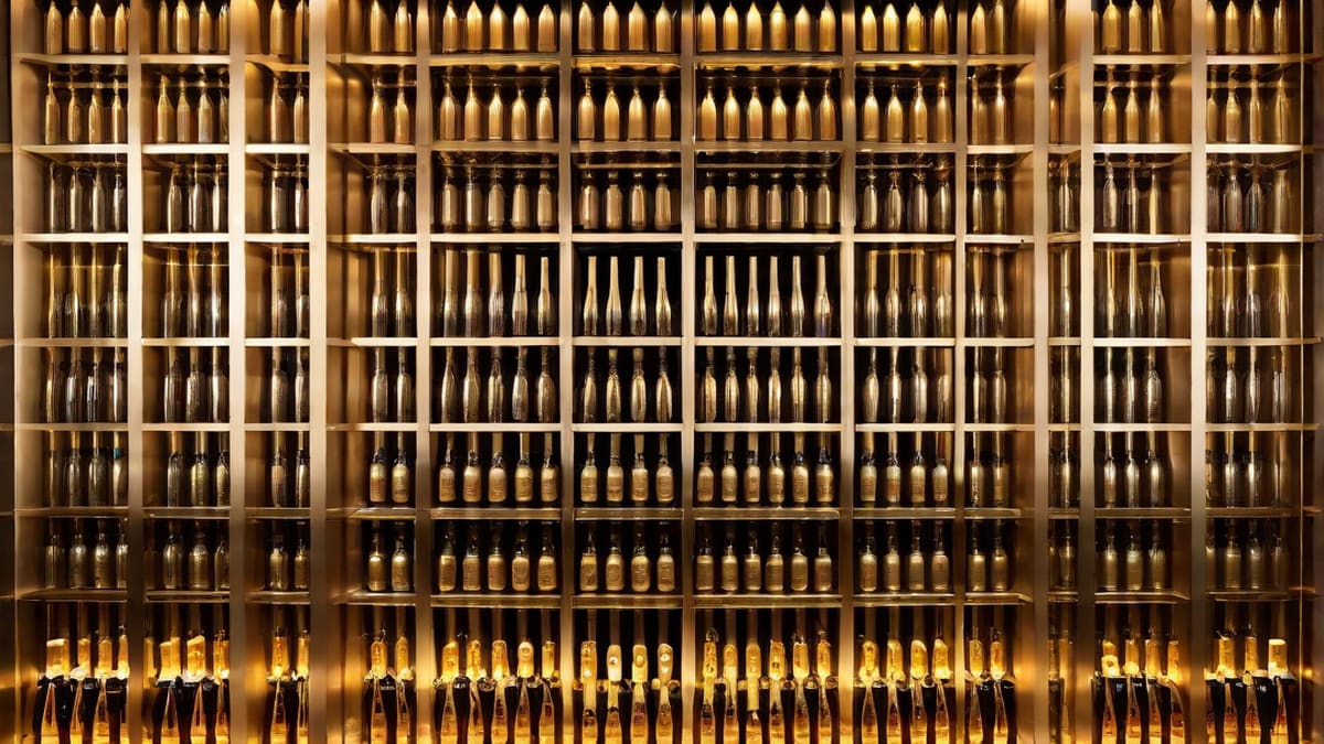 What Is A Champagne Wall