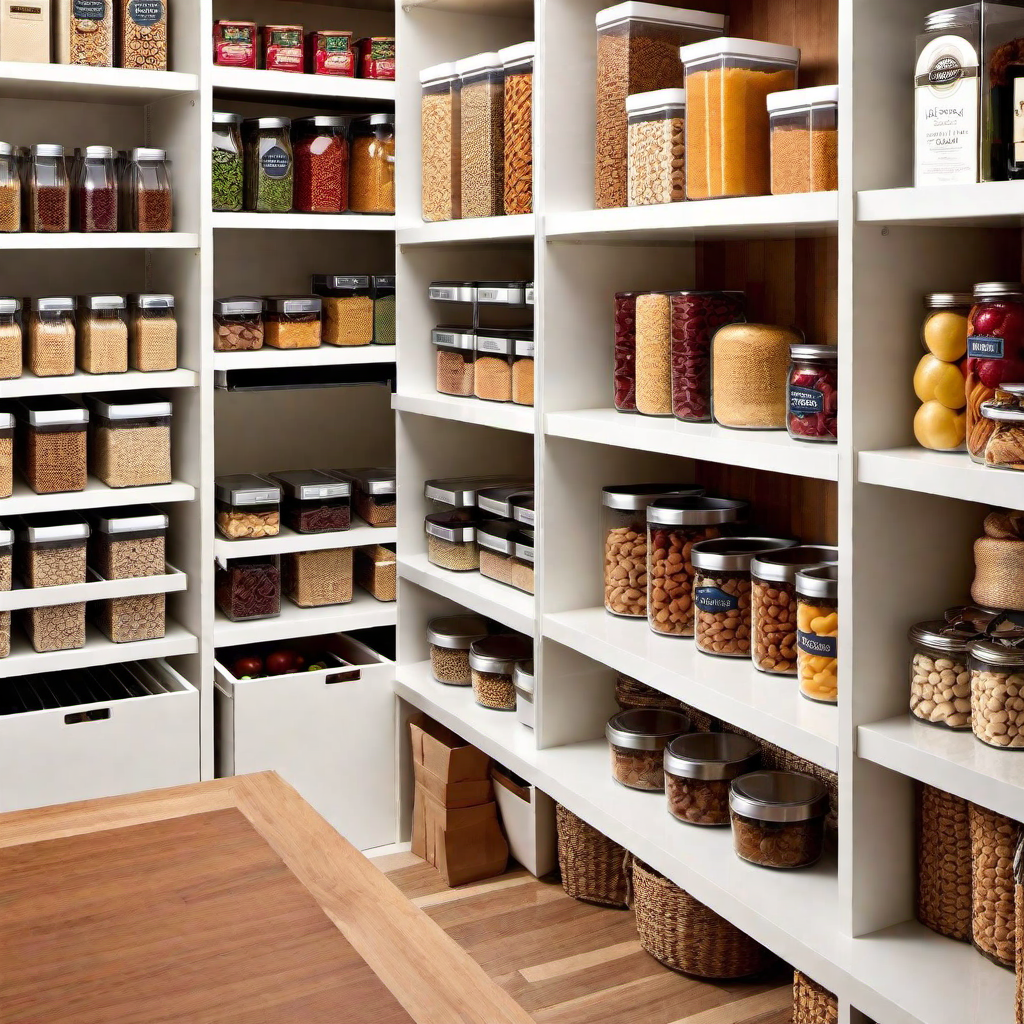 Pantry Island: Central Workstation for Kitchen Storage