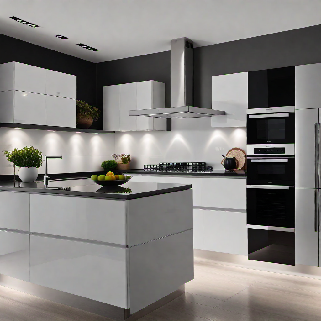 Sleek Kitchen Design: Modern Appliances and Clean Lines