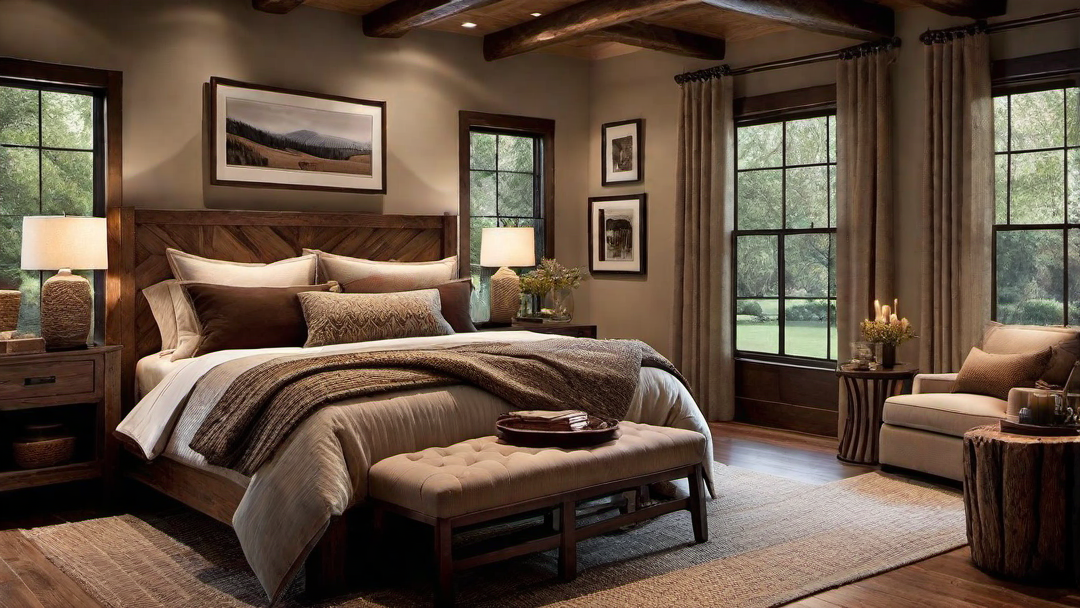 Rustic Simplicity: Uncomplicated Design Elements for Ranch Style Bedrooms