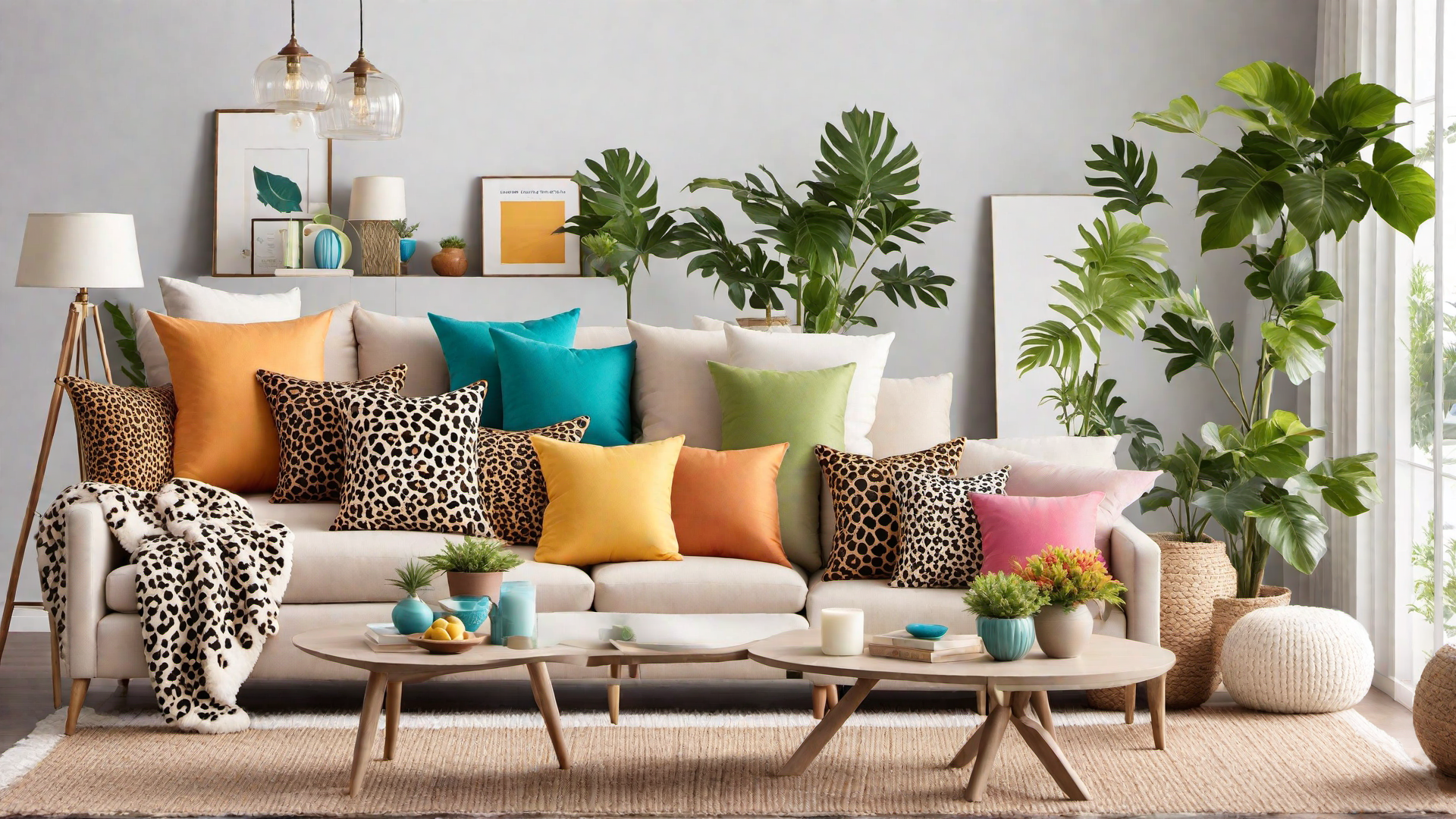 Adorable Animal Print Pillows for a Fun Touch