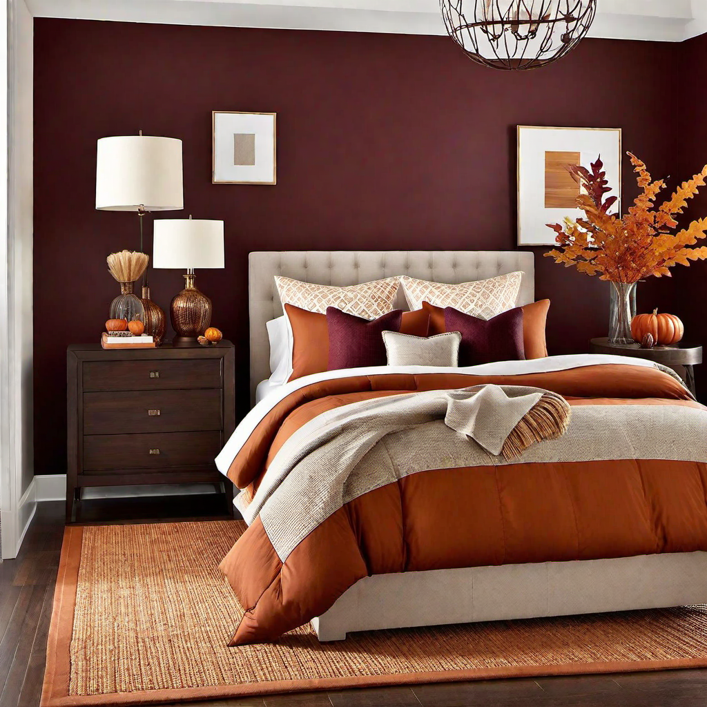 Accent Wall: Painting a Wall in a Rich Fall Color