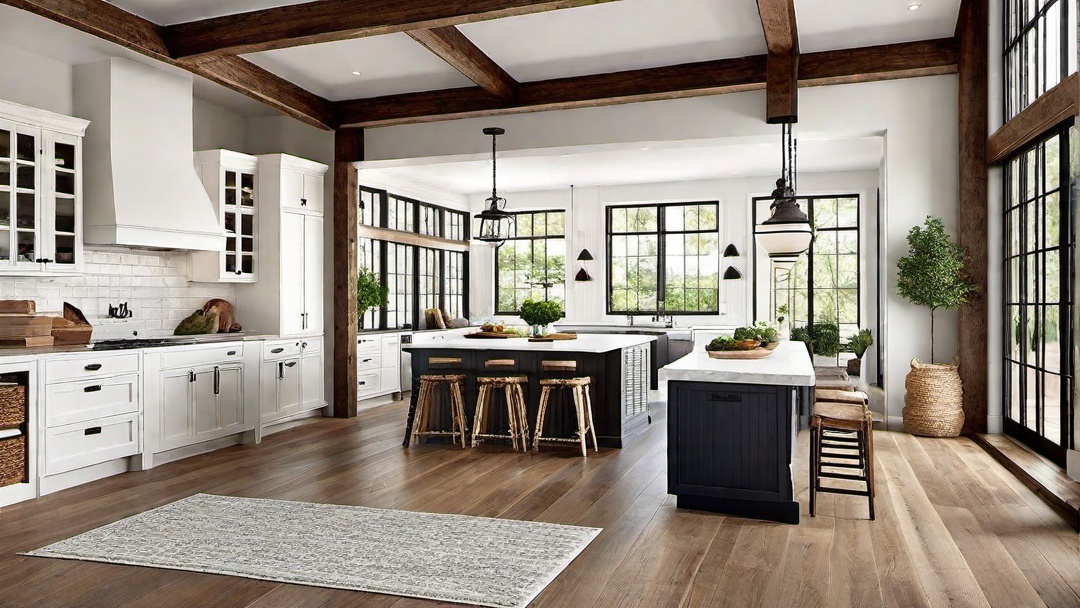 Open Concept Layout: Integrating Kitchen and Living Area