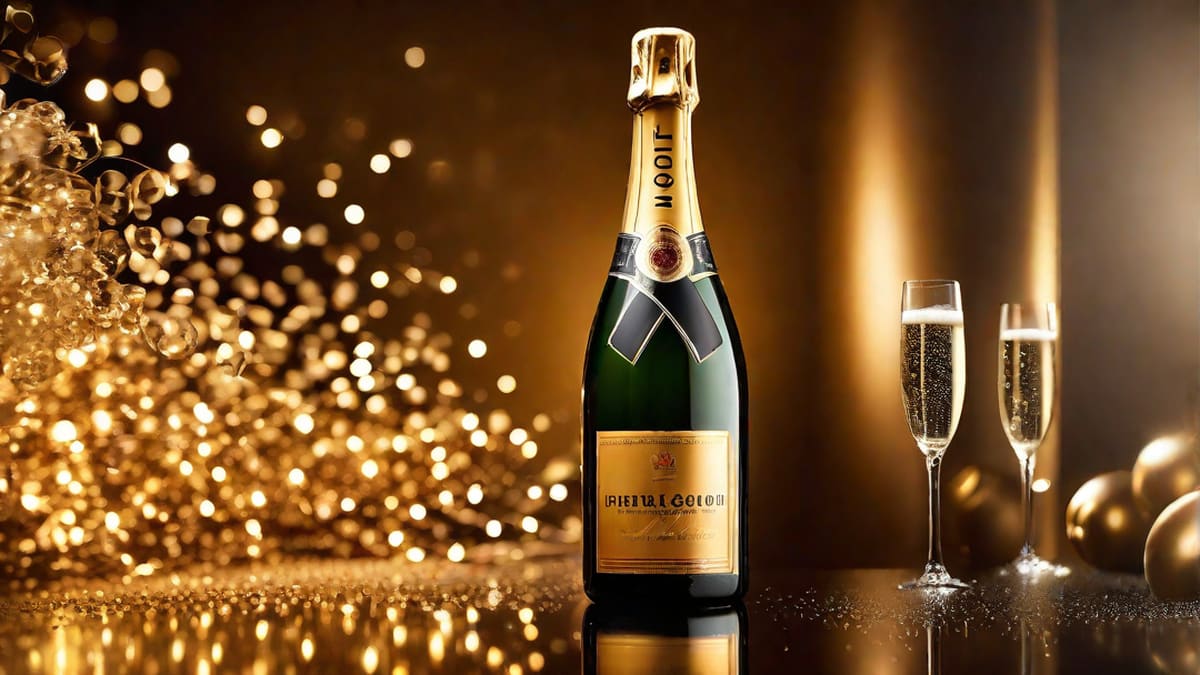 How To Decorate A Bottle Of Champagne
