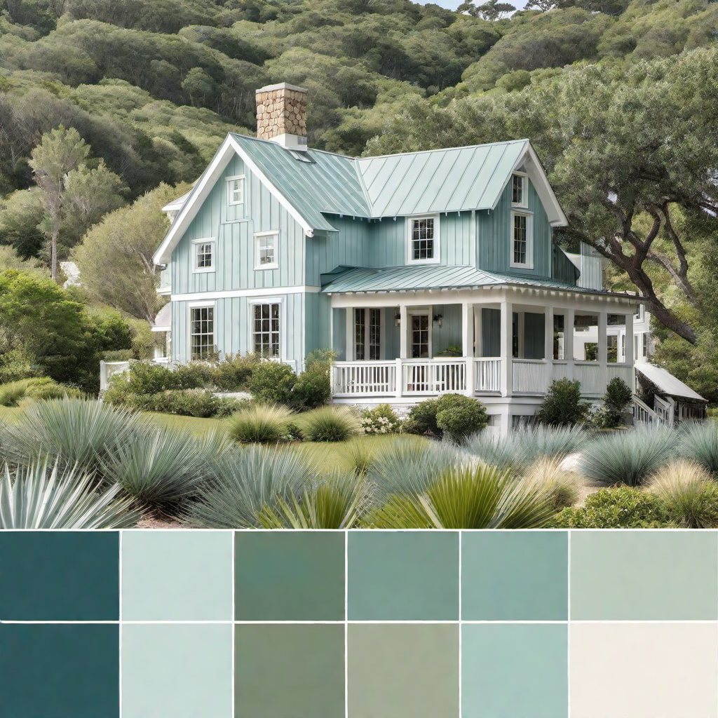 Coastal Farmhouse Colors for a Beachy Vibe