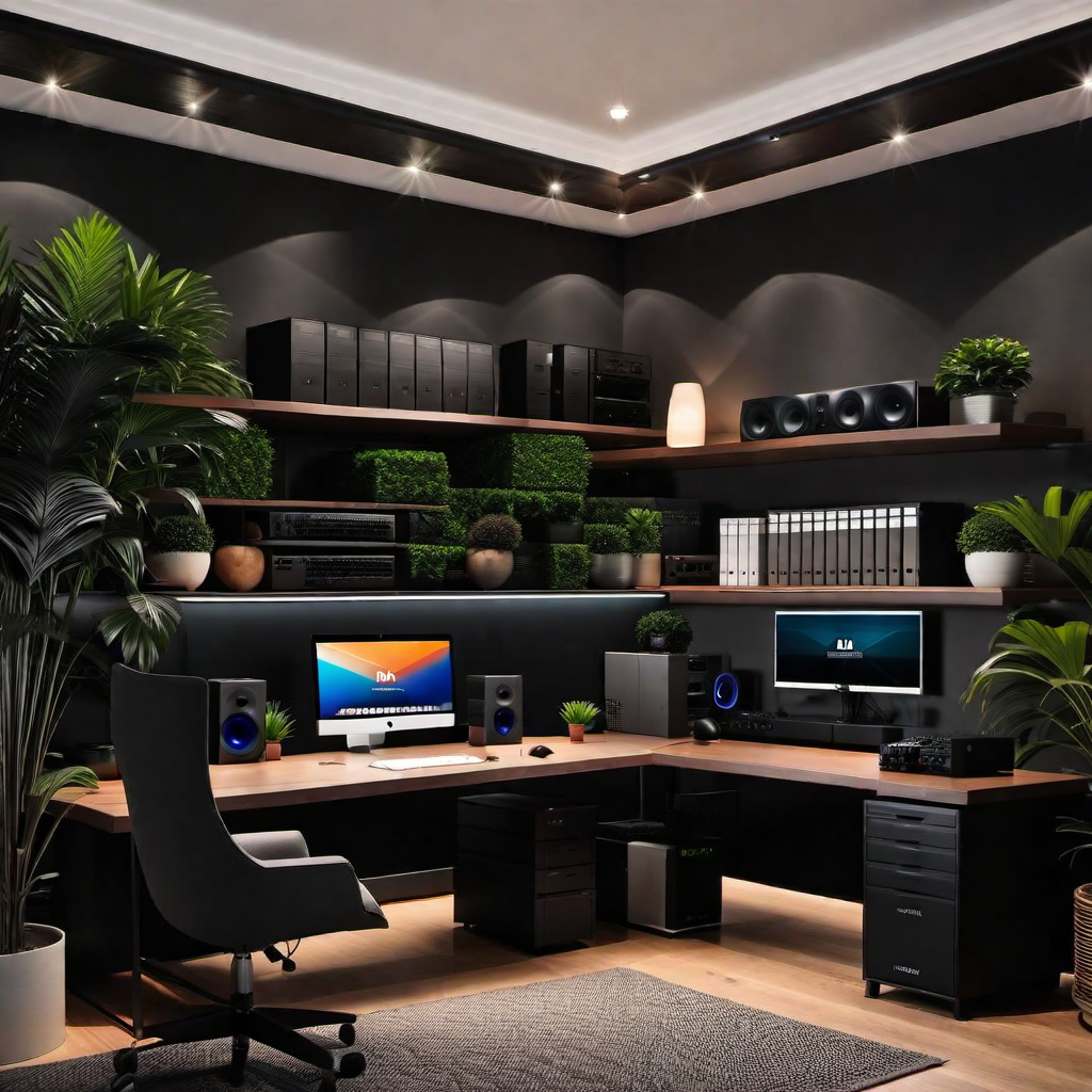 Soothing Sounds: Music and Audio Systems for Your Home Office