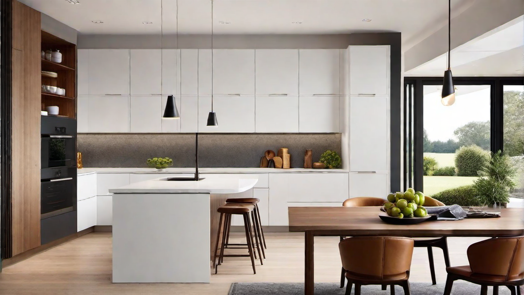 Warm and Inviting: Contemporary Kitchen with Cozy Atmosphere