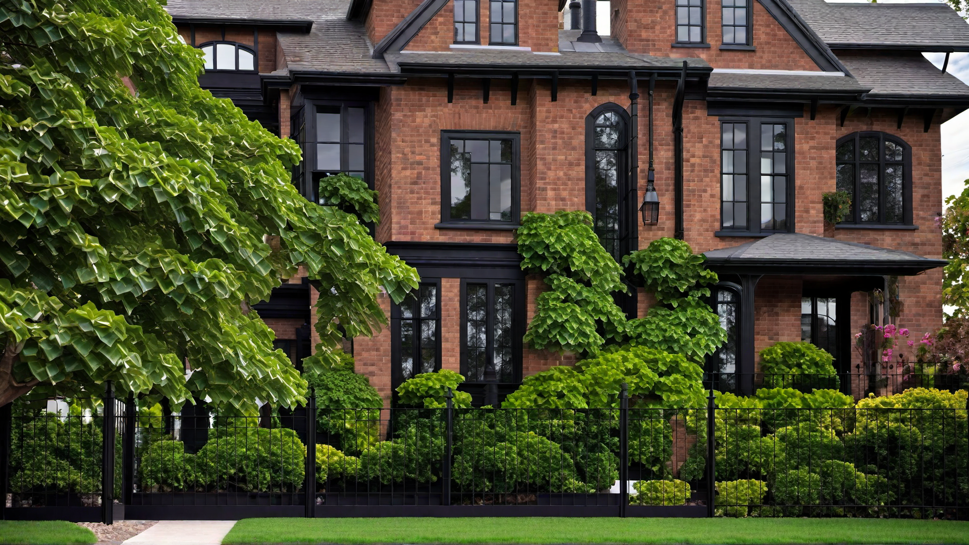 Ornamental Iron Fences: Victorian Home Perimeter Features