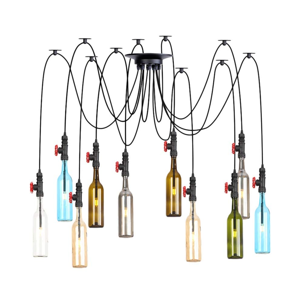 Wine Bottle Pendant Light Kit