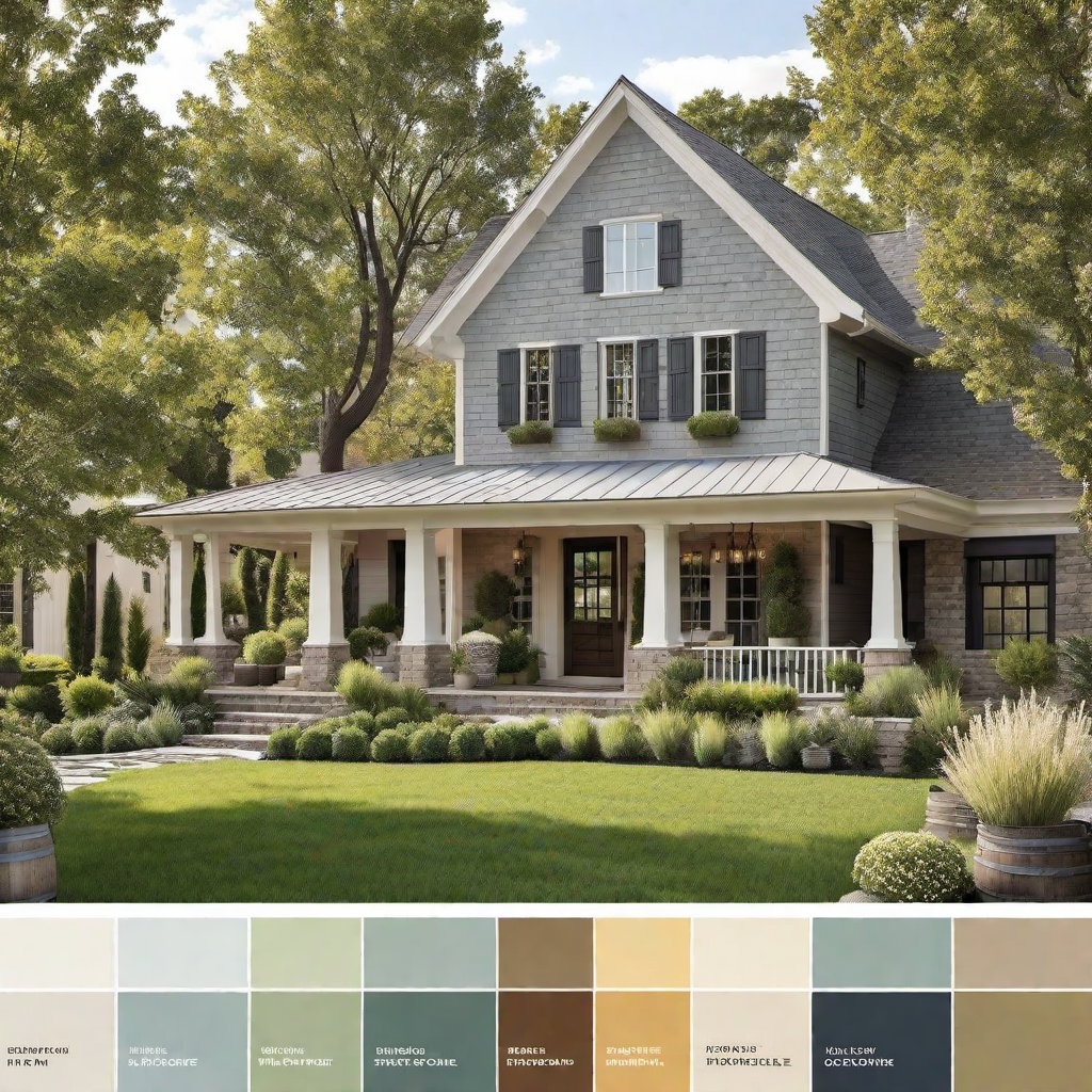 Farmhouse Color Palette: Choosing Hues for Exterior Coherence