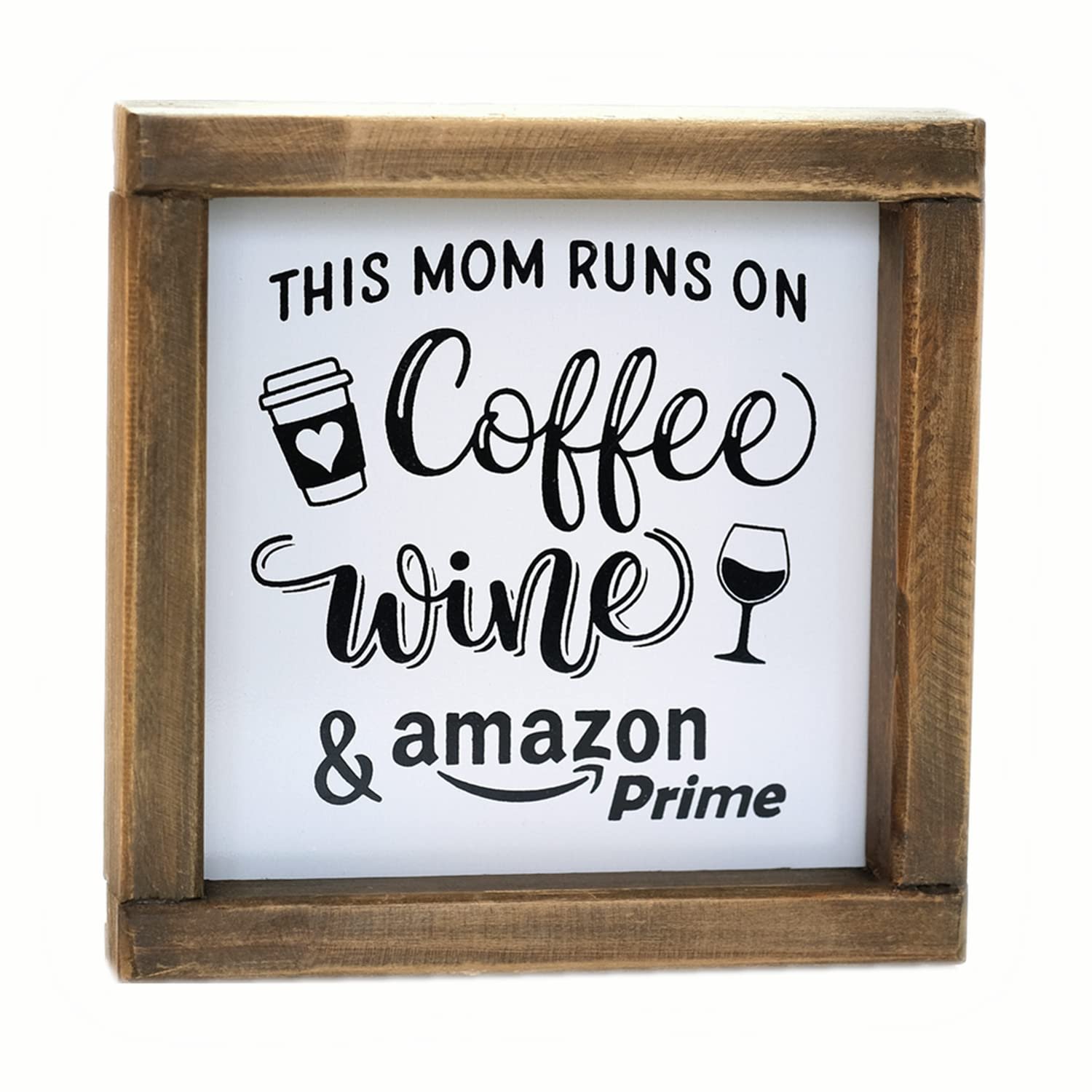 Charming Coffee & Wine Sign