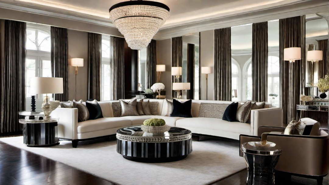 Incorporating Mirrored Surfaces in Art Deco Great Rooms