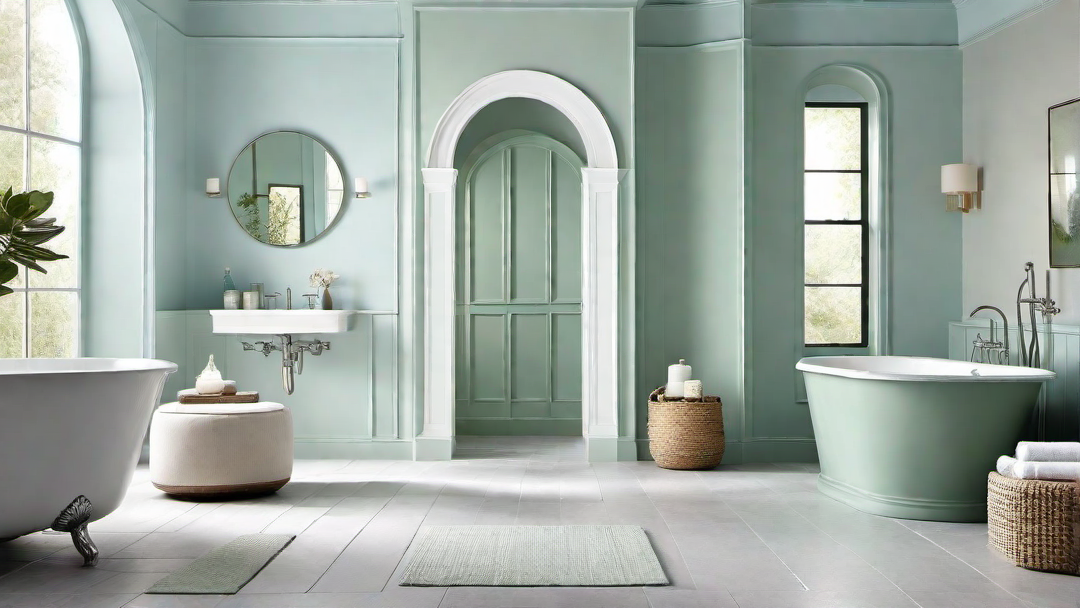Harmonious Retreat: Muted Color Schemes for Bathroom Relaxation