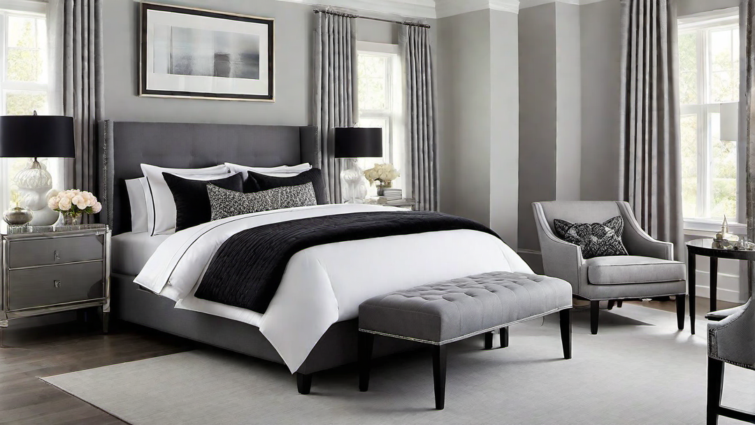 Balancing Masculine and Feminine Elements in Grey Bedroom Design