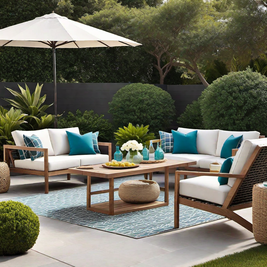 Minimalist Oasis: Sleek and Simple Outdoor Furniture