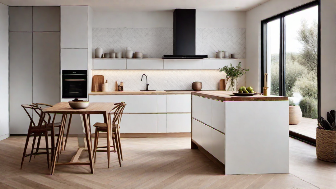 Textured Surfaces: Adding Warmth to a Scandinavian Kitchen