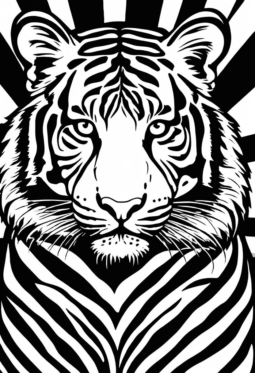 Captivating Tiger Coloring Sheets – Color And Play