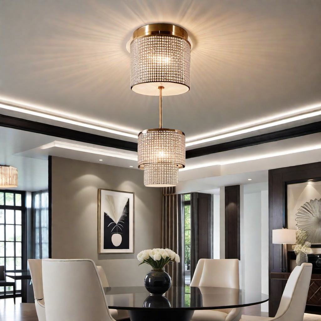 Sleek Sophistication: Art Deco Lighting Fixtures