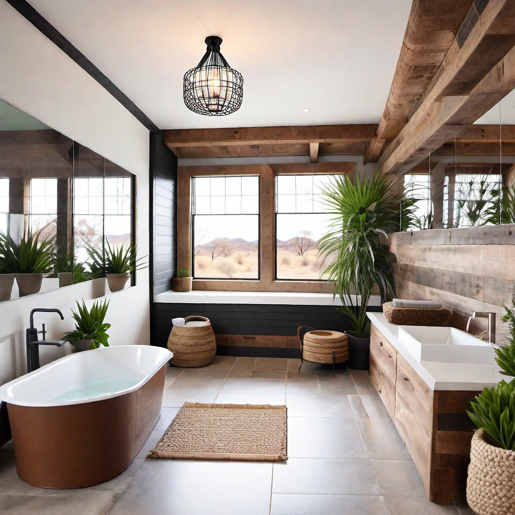 Western Bathroom Oasis: Relaxing Retreat with Western Touches