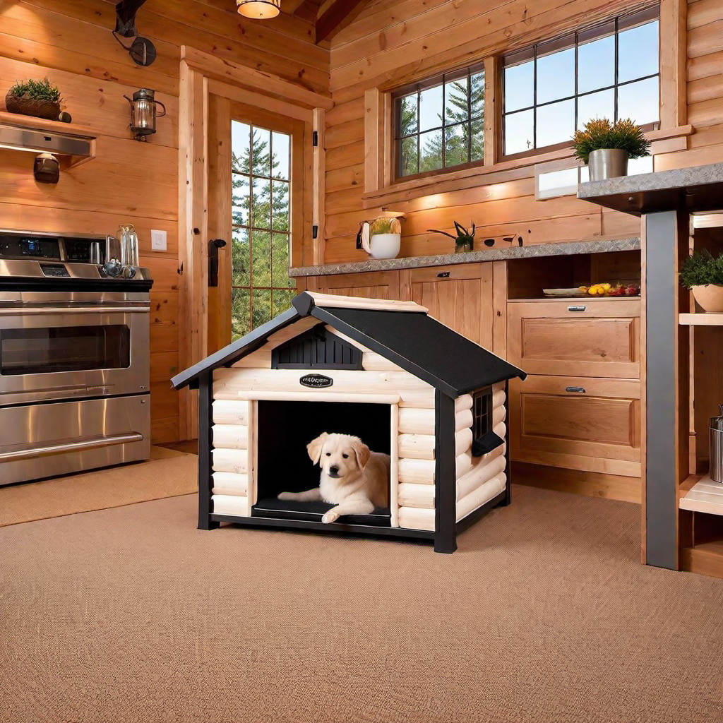 Pet-Friendly Features in Log Cabin Homes