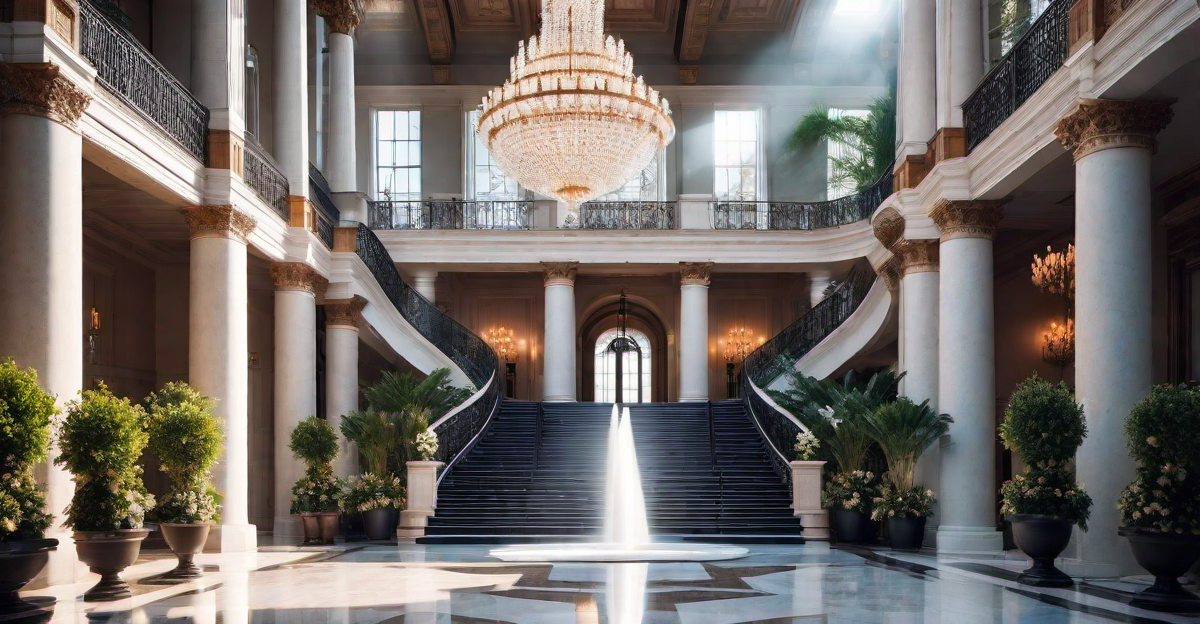 Resort-Inspired: Opulent Entryways with Luxurious Details