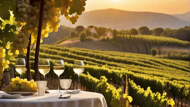 A Dry White Wine