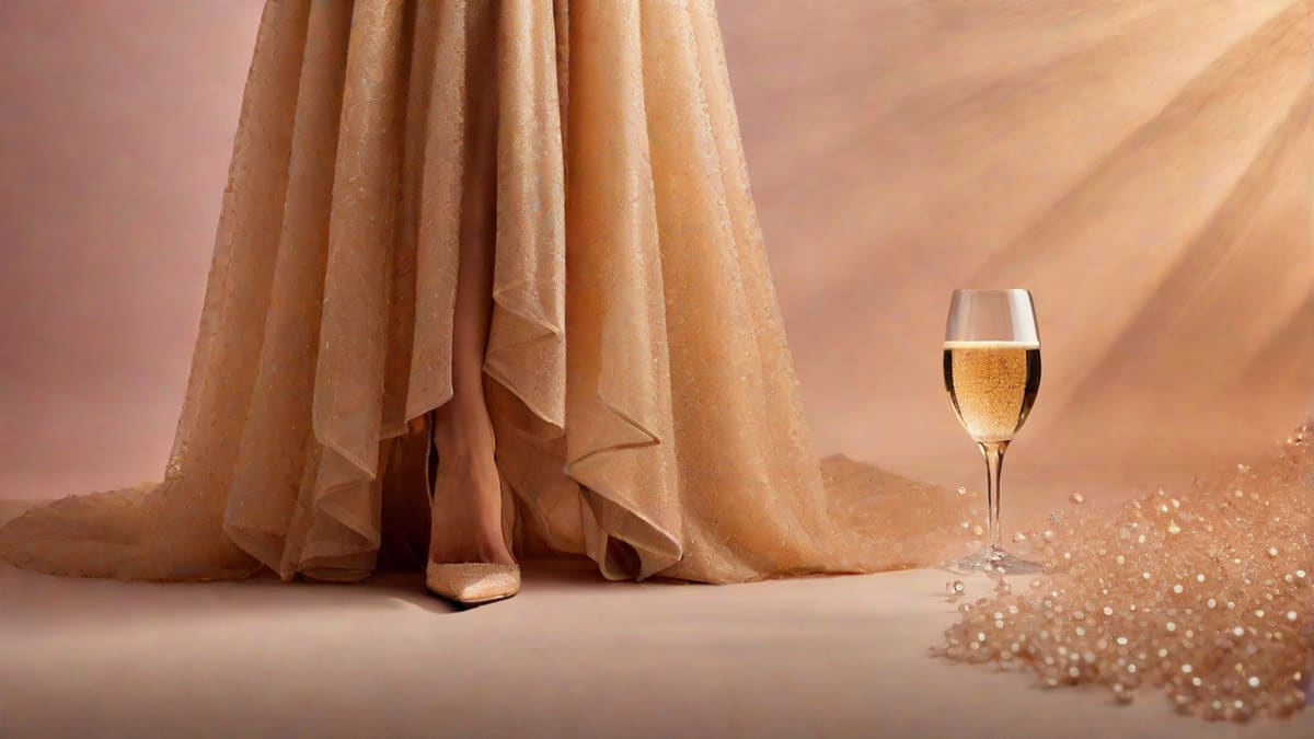 What Color Shoes To Wear With Champagne Colored Dress