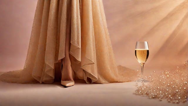 What Color Shoes To Wear With Champagne Colored Dress