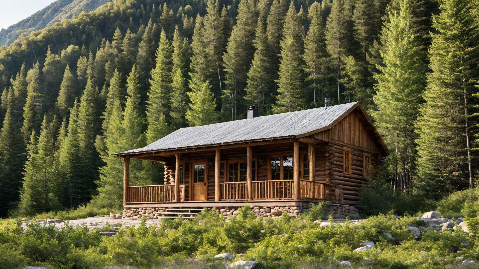 Weathered Beauty: Embracing Imperfections in Rustic Cabin Exteriors