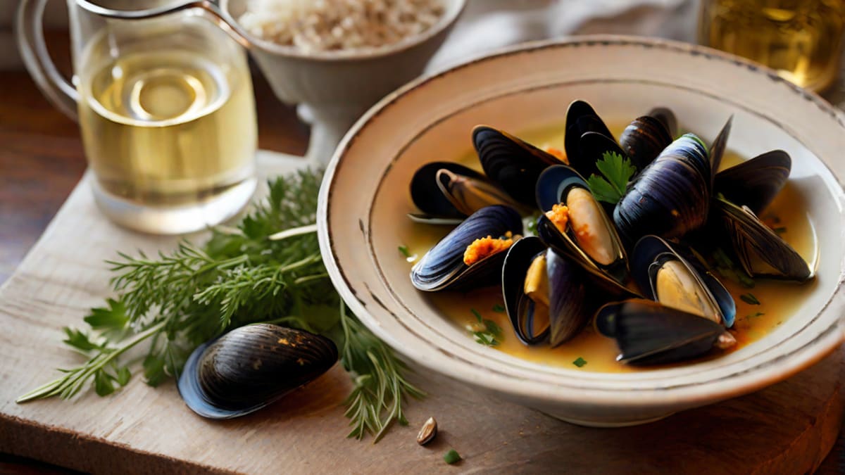 How To Cook Mussels White Wine
