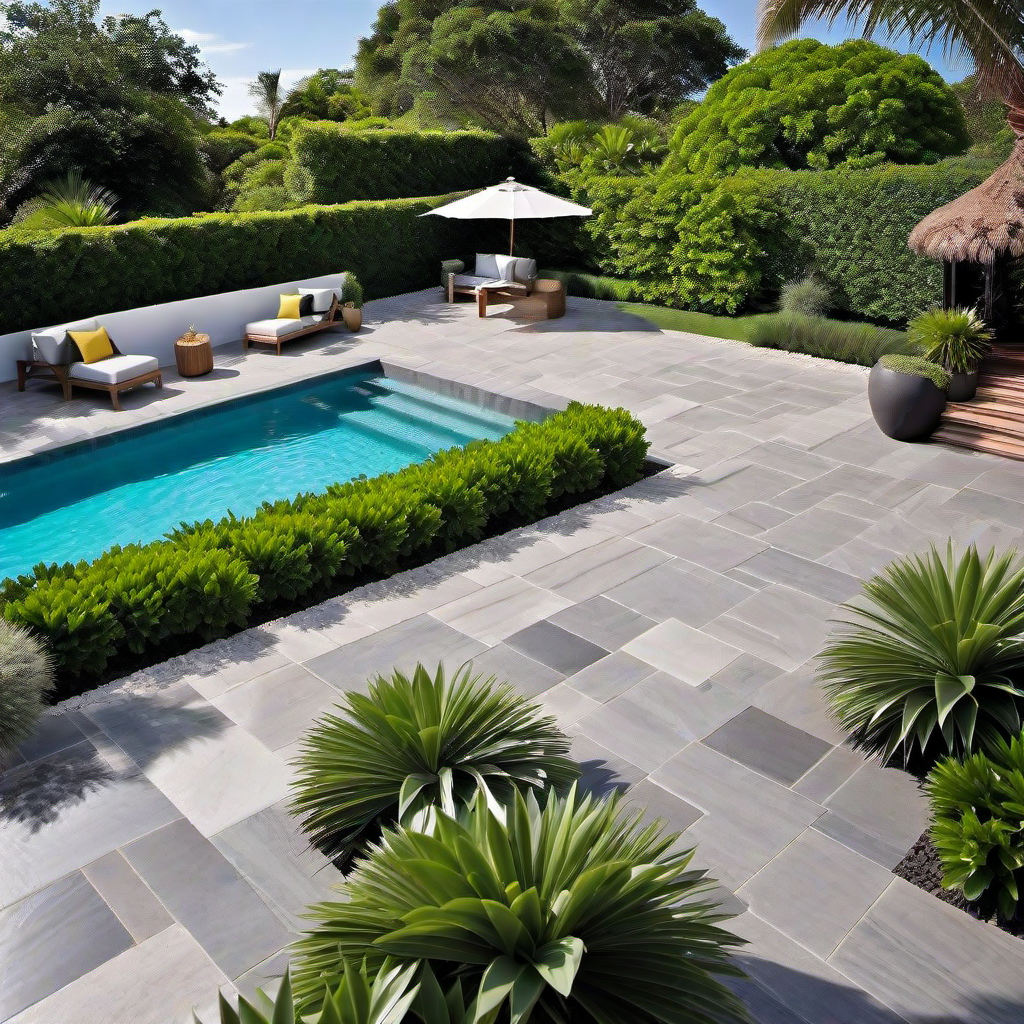 Creating a Relaxing Oasis with Tranquil Pool Patio Pavers