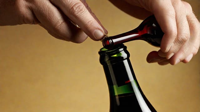 How To Open Wine Bottle Without Cork Screw