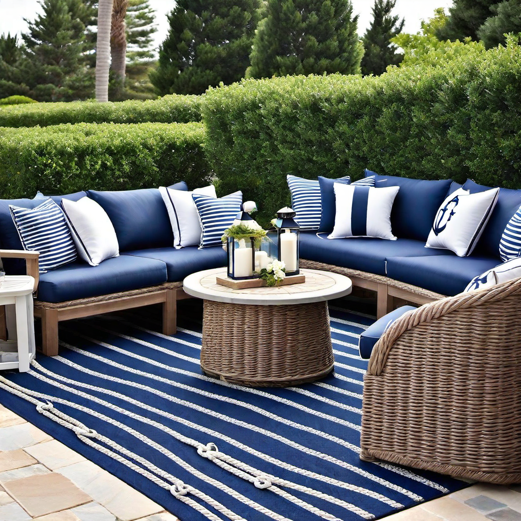 Coastal Vibes: Nautical-Inspired Paver Patio Themes