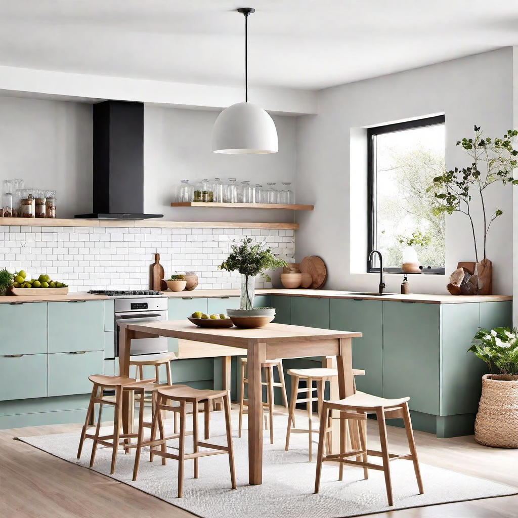 21. Scandinavian Kitchen Seating: Stylish and Comfortable Options