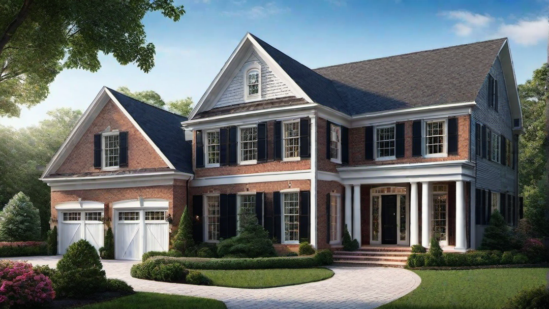 Classic Charm: Colonial Style Home Architecture