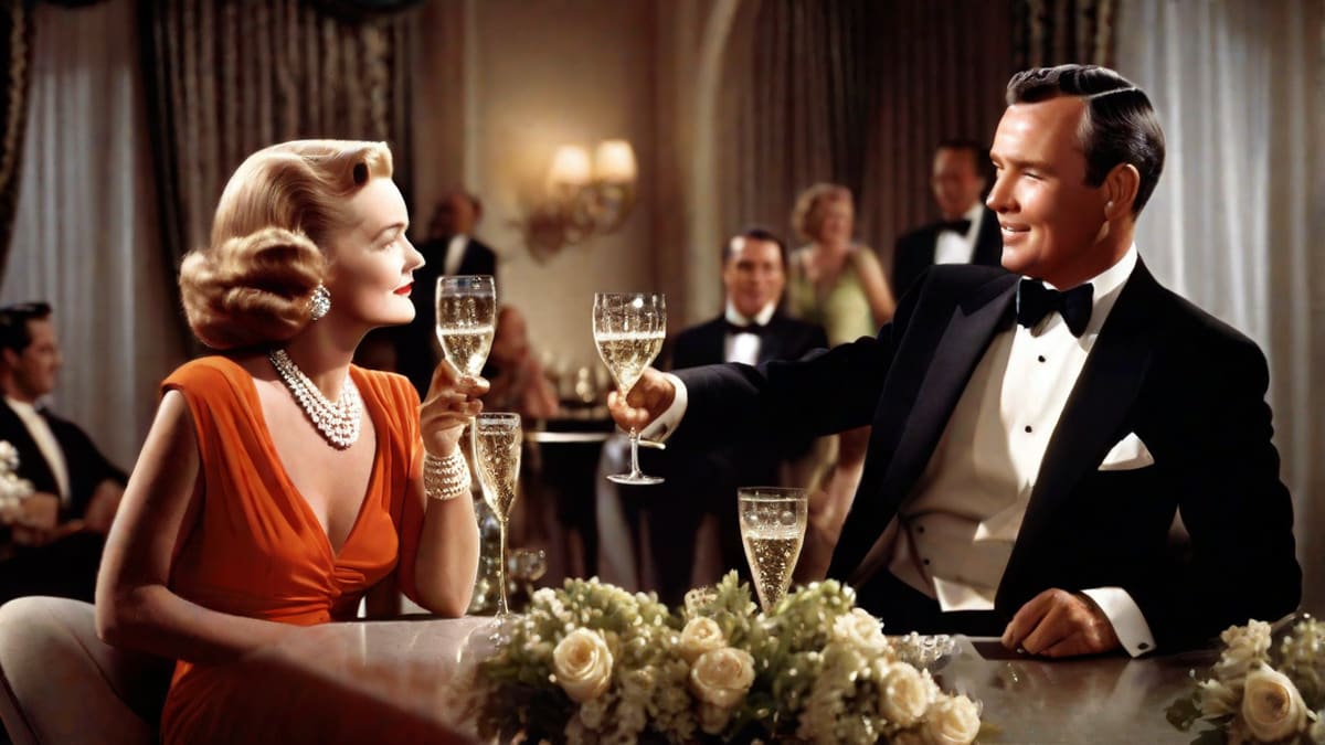What Did Johnny Carson Say To Bette Davis About Champagne
