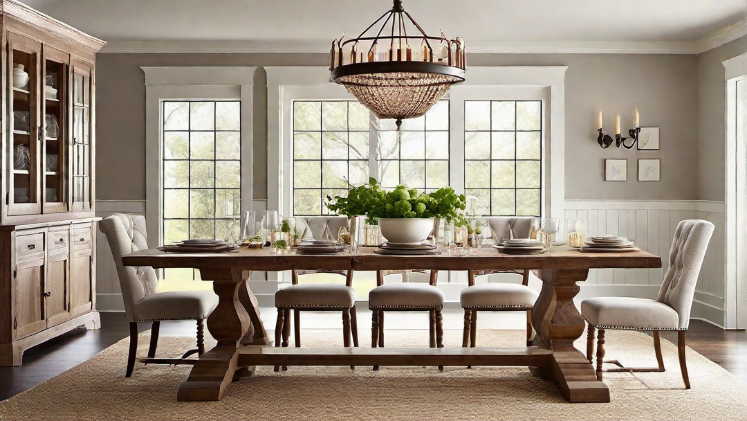 Classic Farmhouse: Timeless Farmhouse Dining Room Design