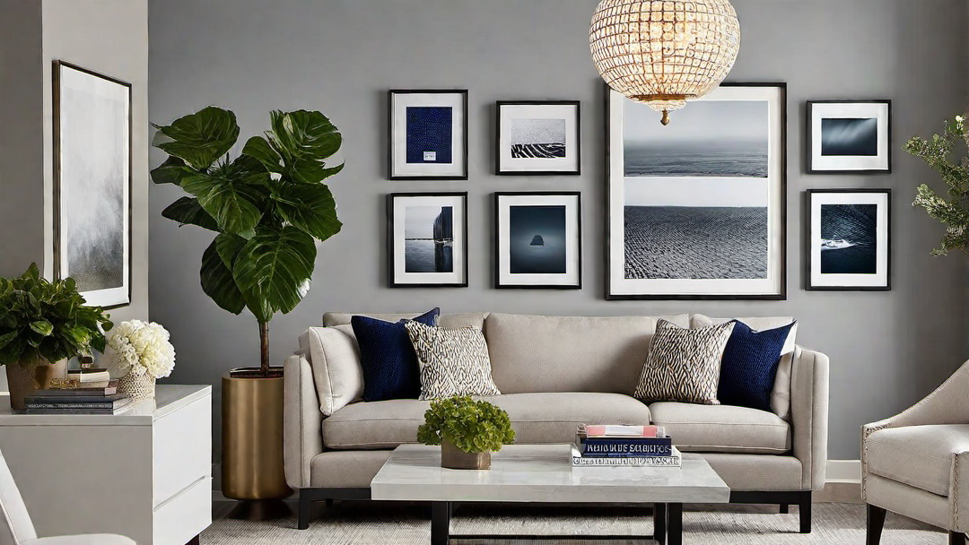 Enhancing Small Spaces with Luminous Gallery Walls